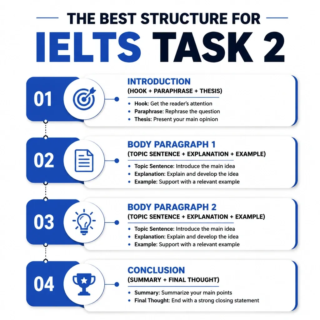 بهترین ساختار برای Task 2 چیست؟