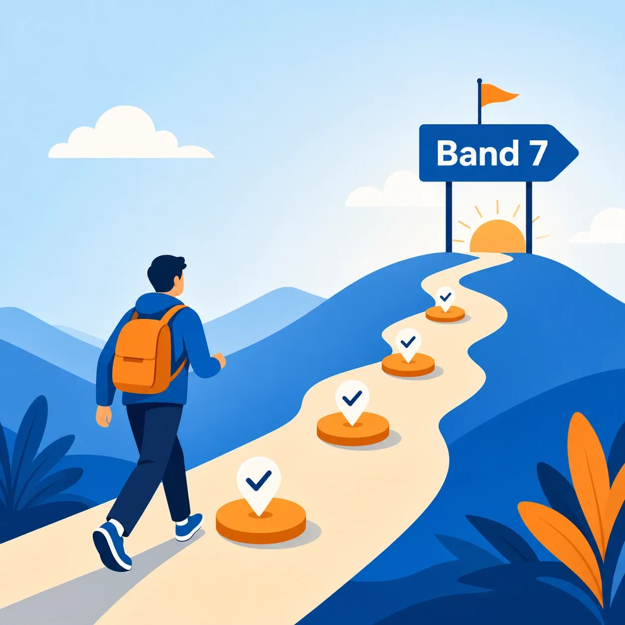 مسیر رسیدن به Band 7