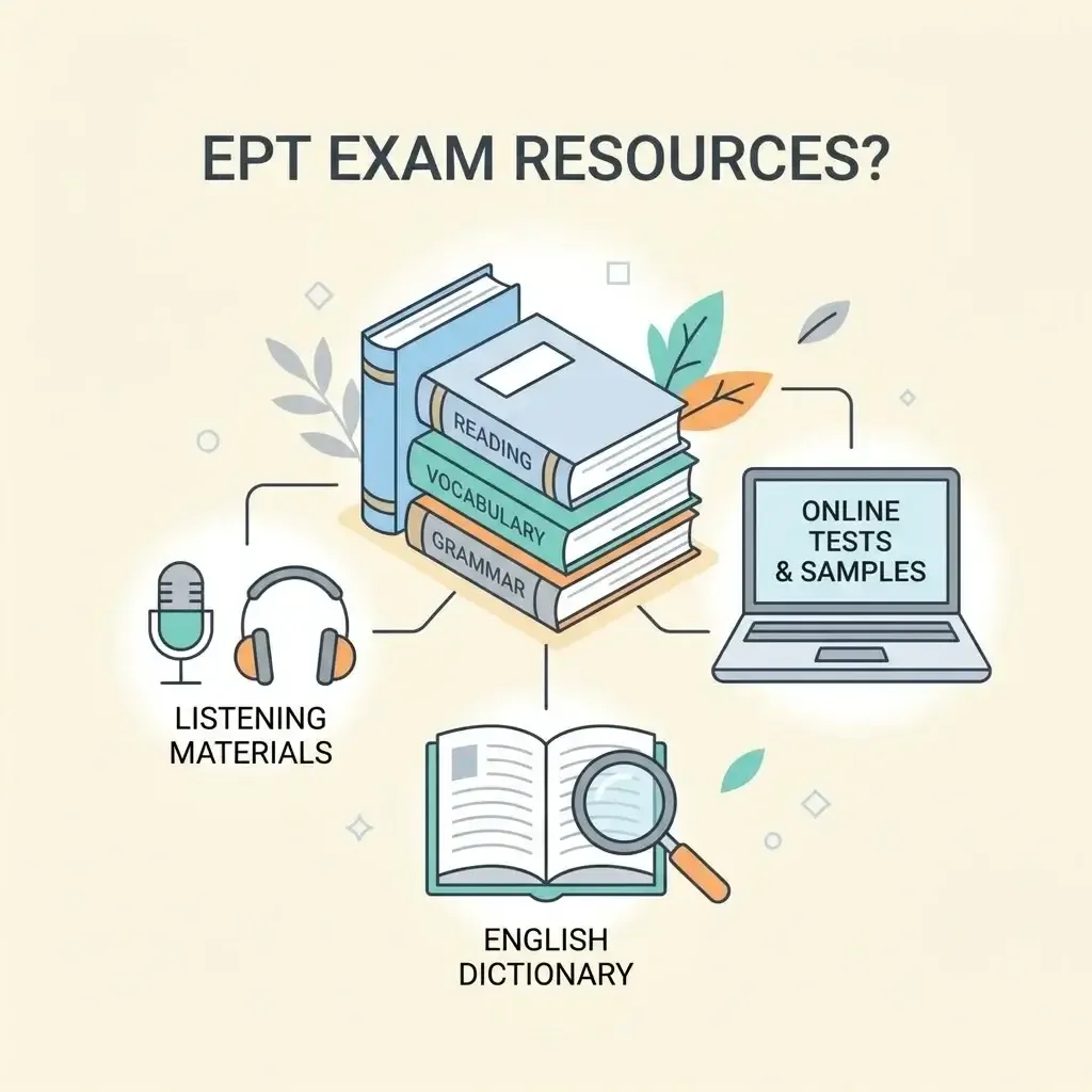 بهترین منابع برای آمادگی آزمون EPT