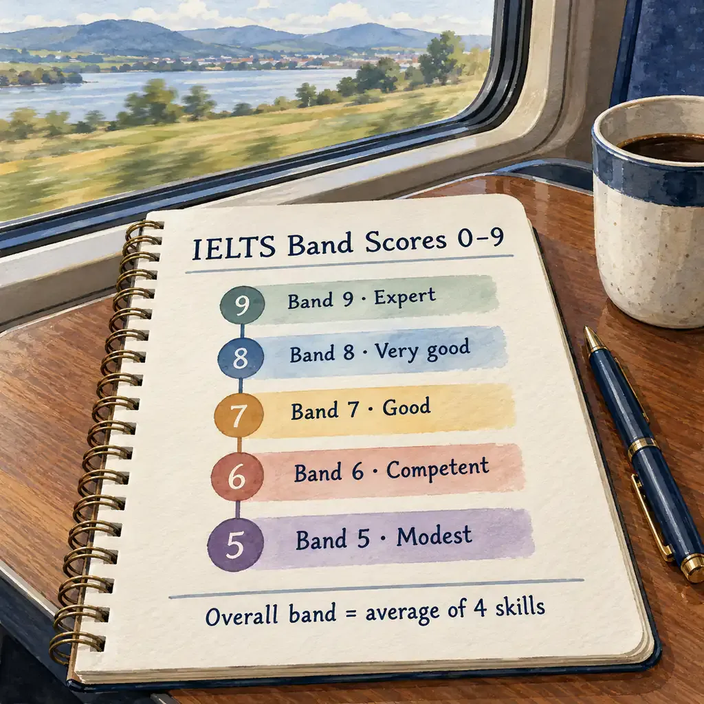 نمره آیلتس از چند است؟ باندهای ۰ تا ۹