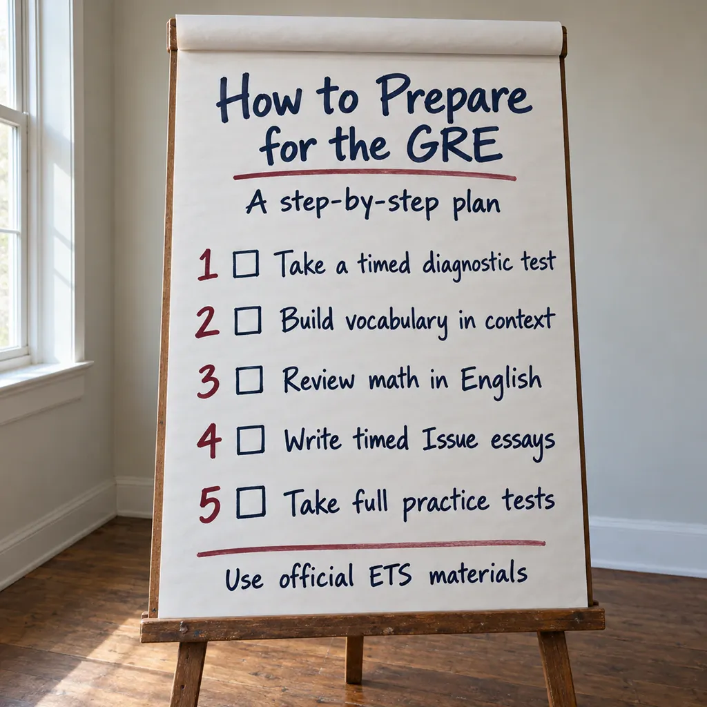 چگونه برای آزمون GRE آماده شویم؟ مسیر آمادگی